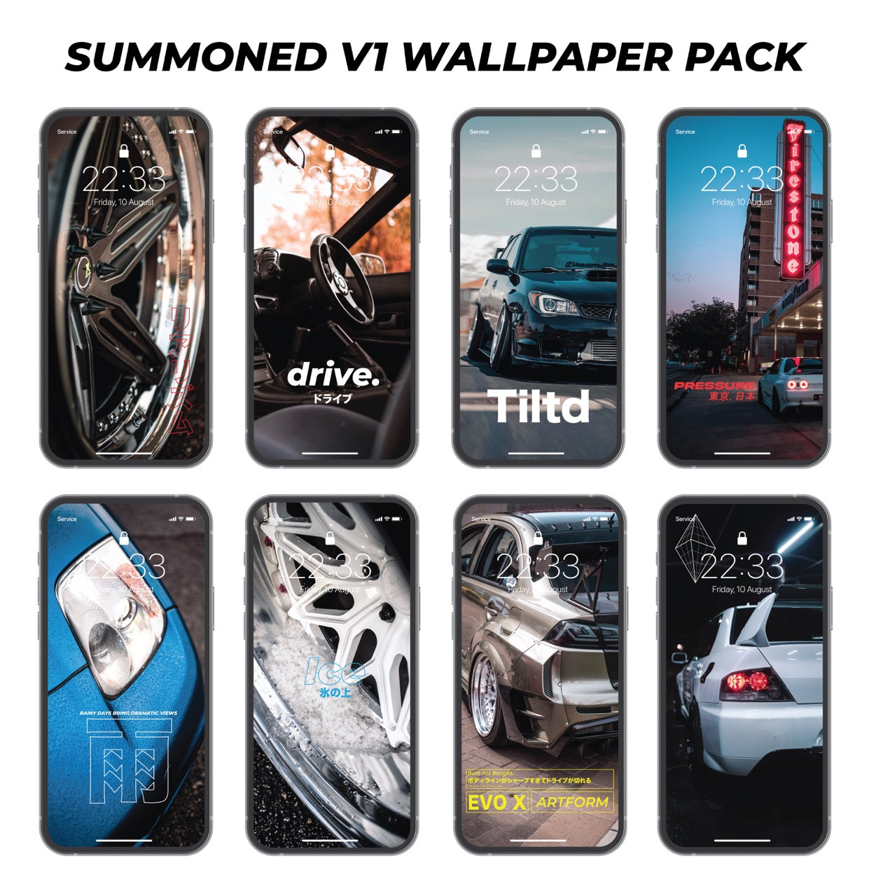 SUMMONED V1 Wallpaper Pack